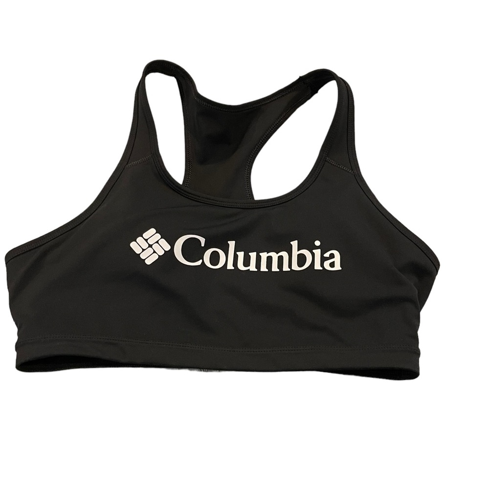 Columbia Logo‎ women’s Sports full coverage Bra NWOT size large